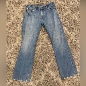 American Eagle Low Rise Slim Straight Jeans 33/32